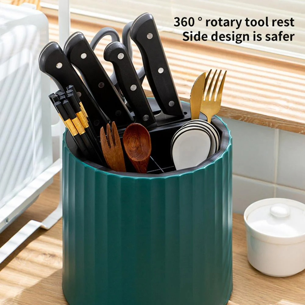 Easy Storage Cylinder Kitchen Silverware Holder - Image 6