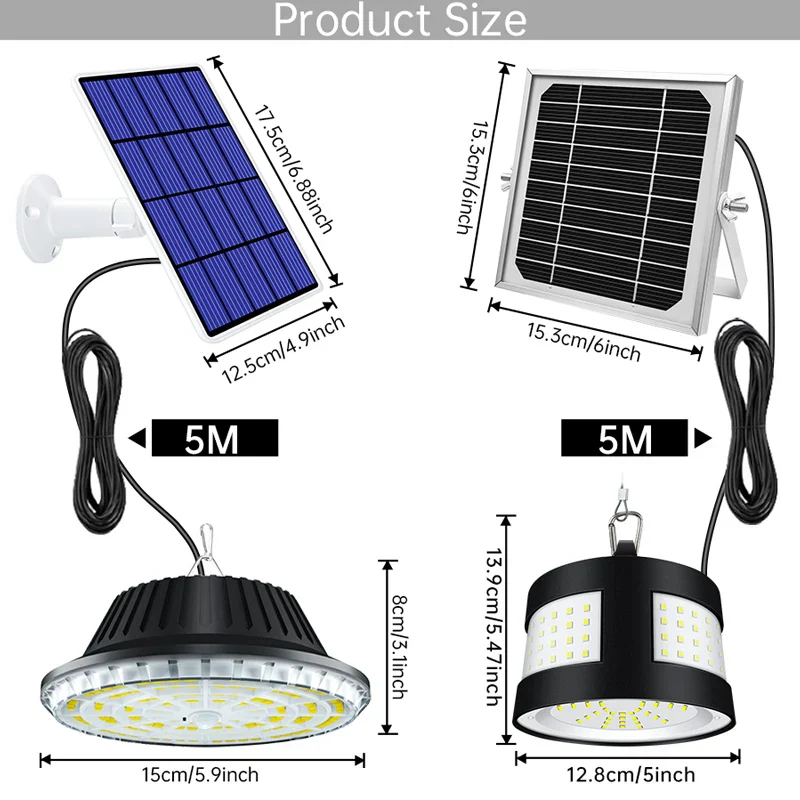 Eco Solar Panel Outdoor Waterproof Light System - Image 8