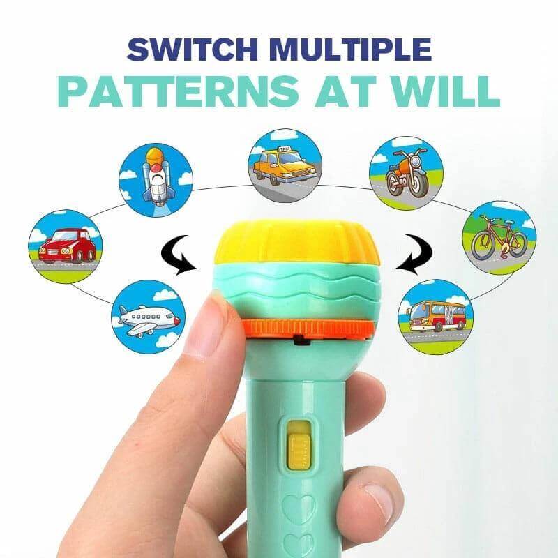 Educational Cartoon Kids Flashlight Projector - Image 5