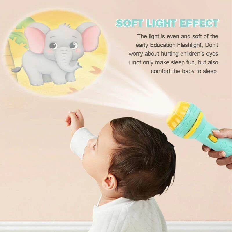 Educational Cartoon Kids Flashlight Projector - Image 7