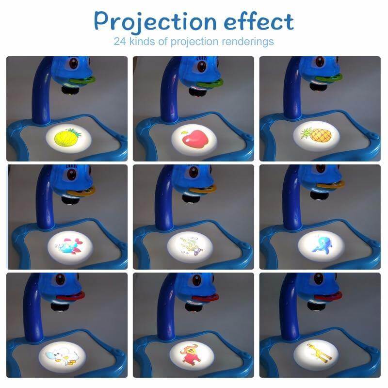 Educational Kids Art Drawing Projector Table - Image 10