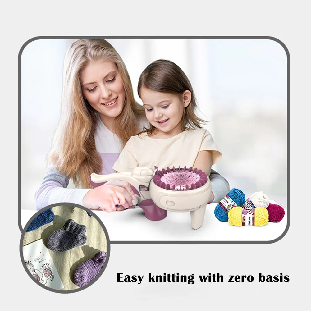 Educational Rotating Double Knitting Machine Toy - Image 3