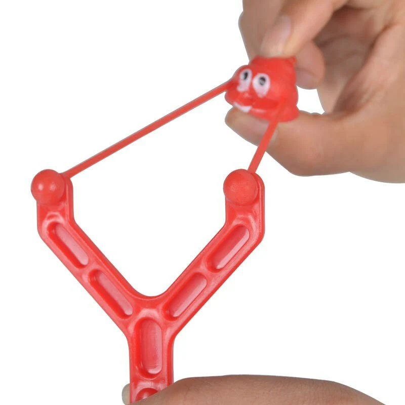 Elastic Poop Emoji Slingshot Toy - Image 6