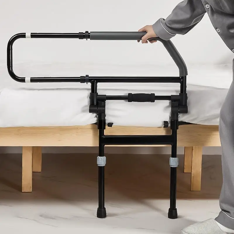 Elderly Stand-Up Adjustable Folding Bedside Support Rail - Image 4