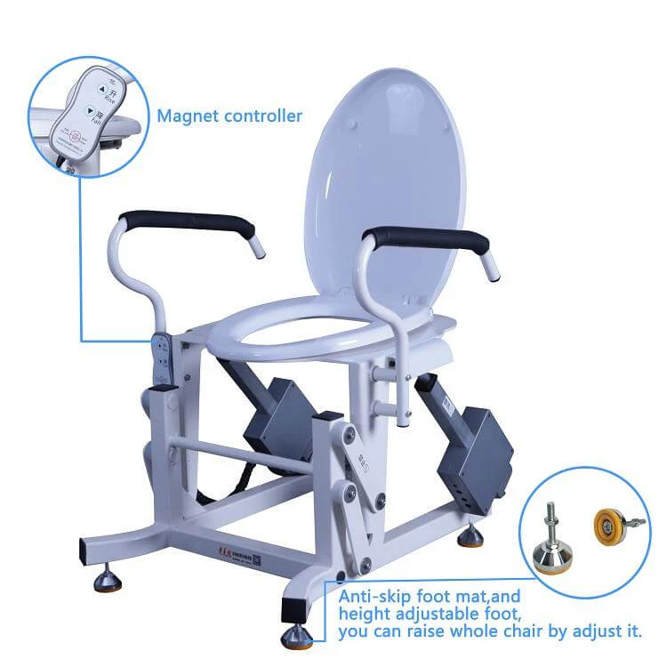Electric Automatic Toilet Seat with Liftable Chair - Image 4