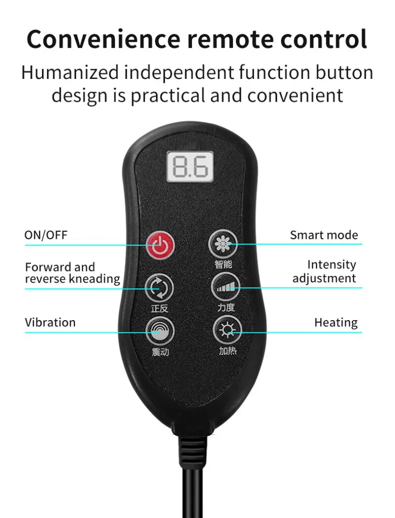 Electric Car Seat Comfy Ride Back Massager - Image 2