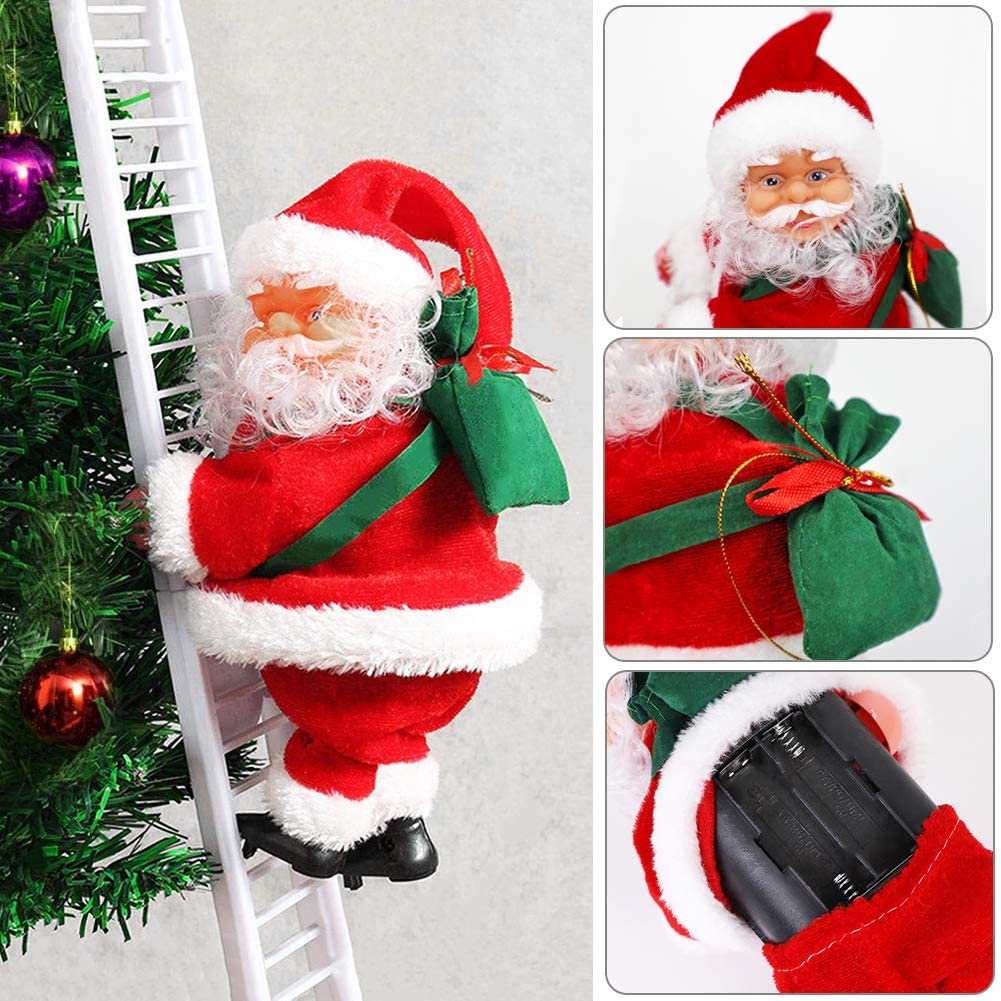Electric Christmas Santa Claus Decor Toys - Image 5