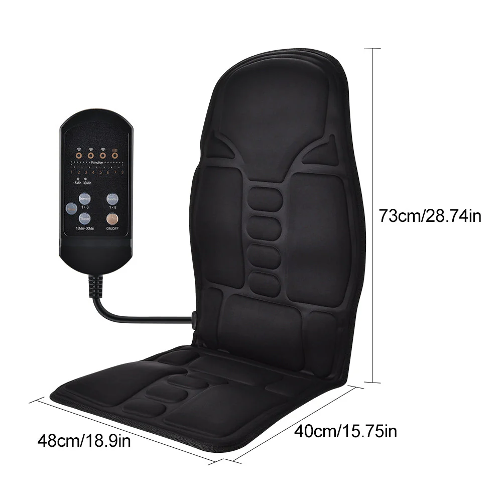 Electric Heated Car Massage Seat Cushion - Image 3