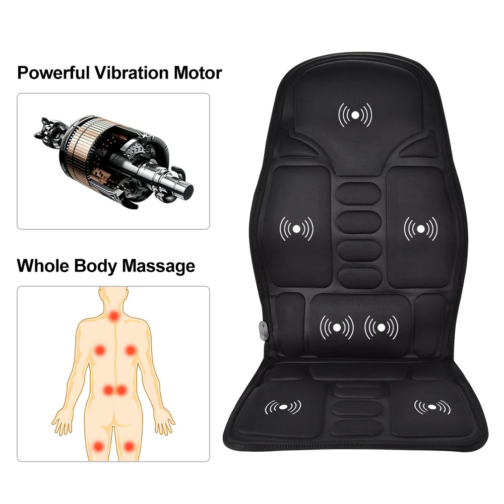 Electric Heated Car Massage Seat Cushion - Image 7