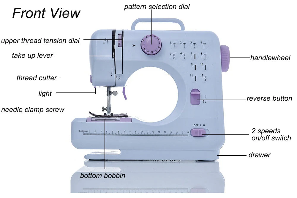 Electric Mini Portable Sewing Machine - Image 9