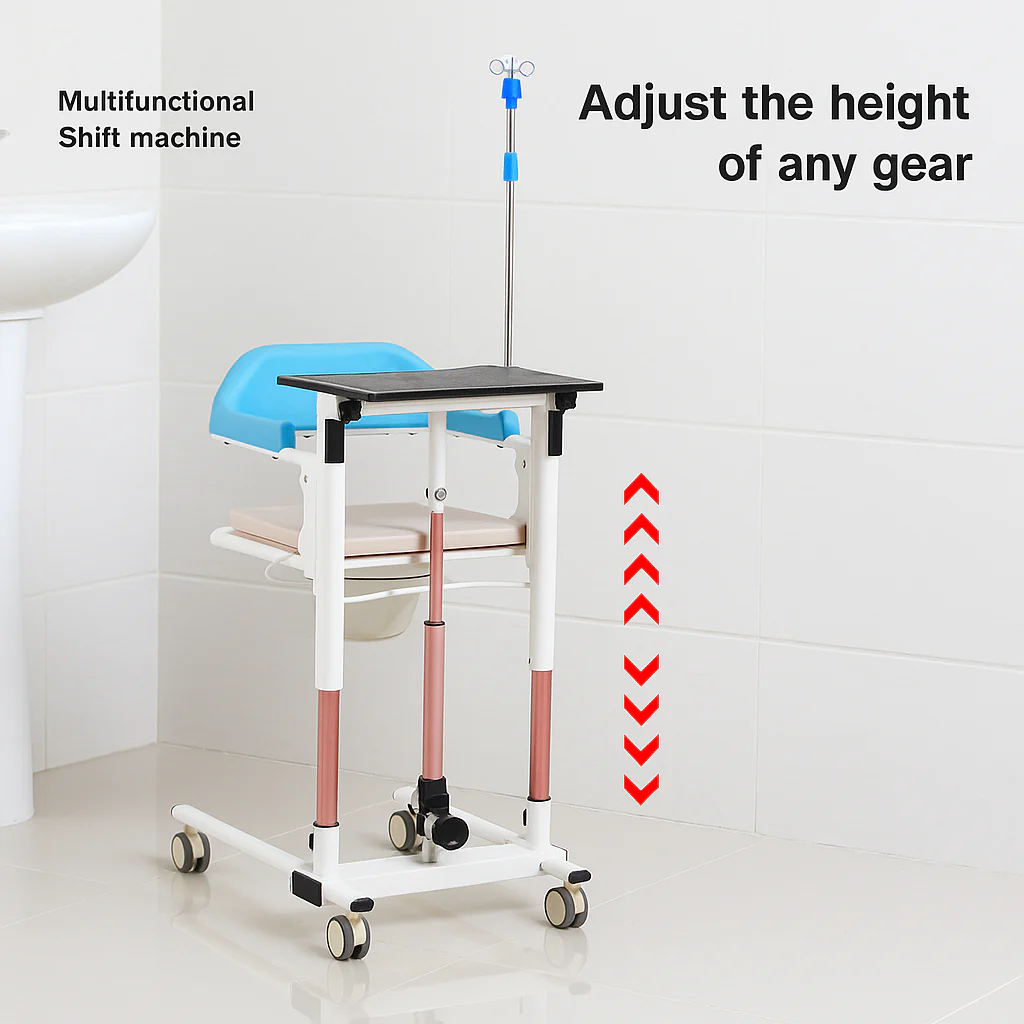 Electric Senior Lift Chair Elderly Care Mobility Patient Transfer Wheelchair - Image 3