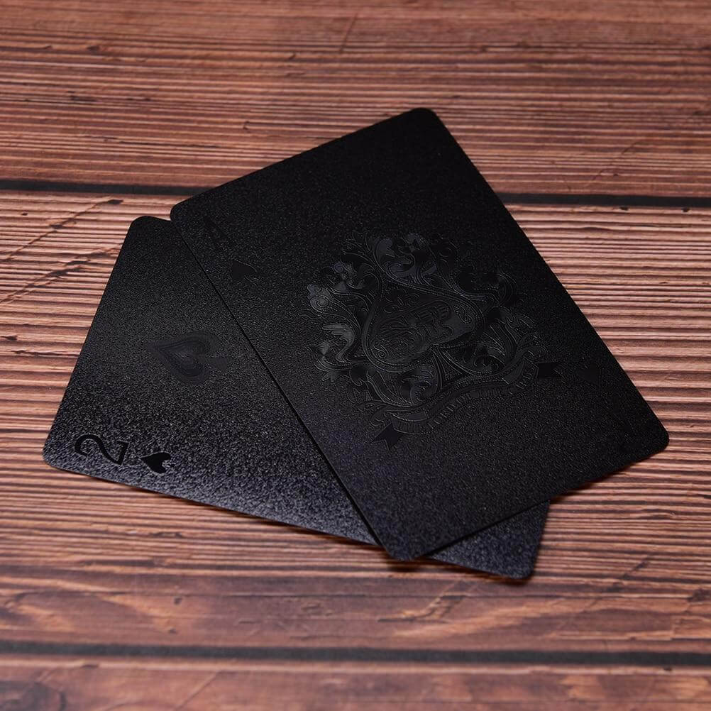 Elegant Black Diamond Poker Cards - Image 6