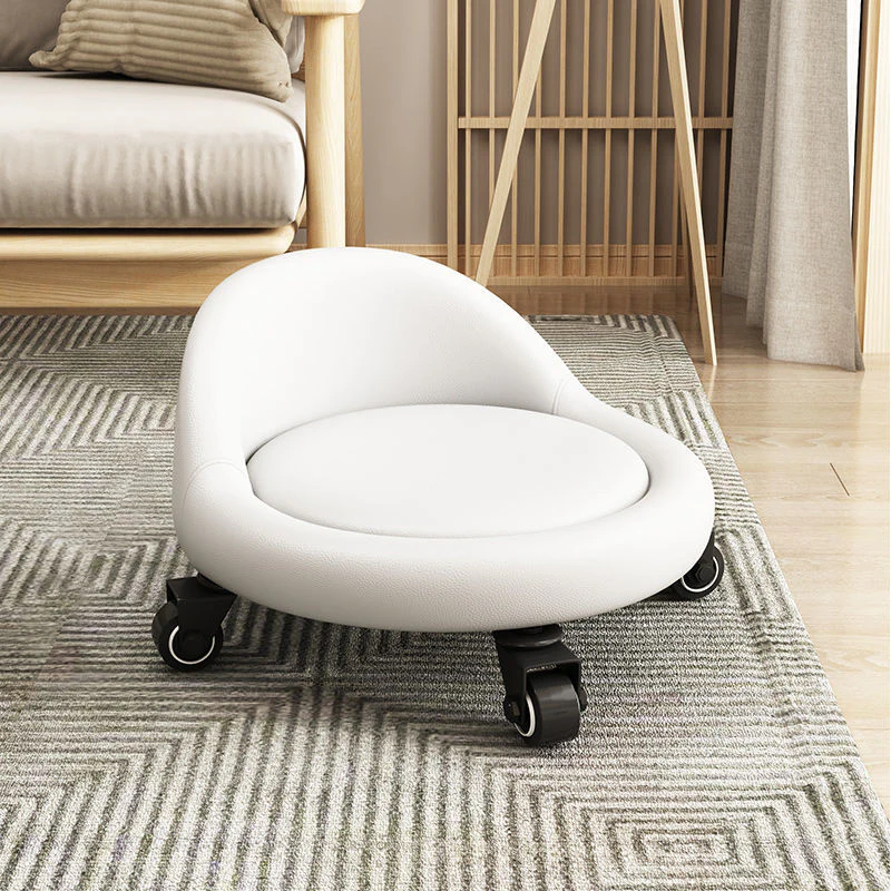 Elegant Creative Aluminum Alloy Lazy Home Low Stool - Image 6