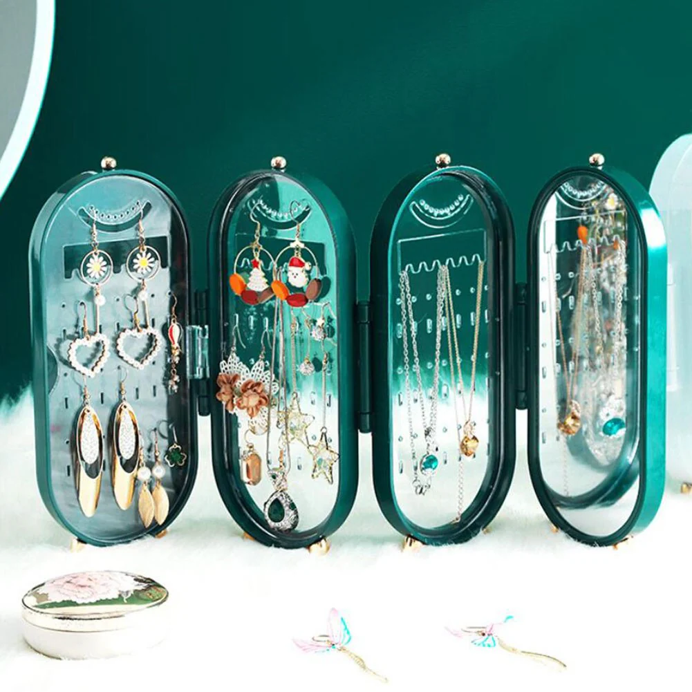 Elegant Foldable Jewelry Organizer Stand - Image 4