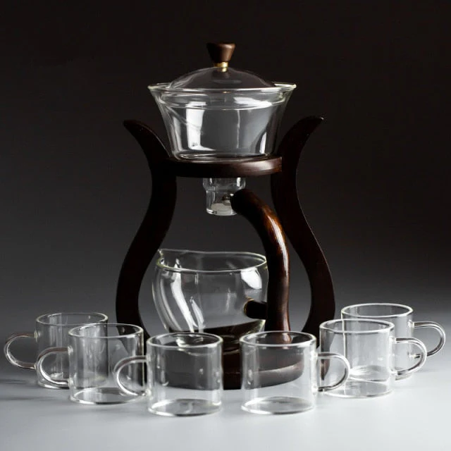Elegant Glass Magnetic Tea Infuser Set - Image 4