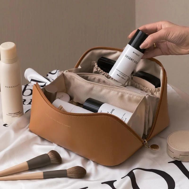 Elegant Large Capacity Travel Cosmetic Bag - Image 5