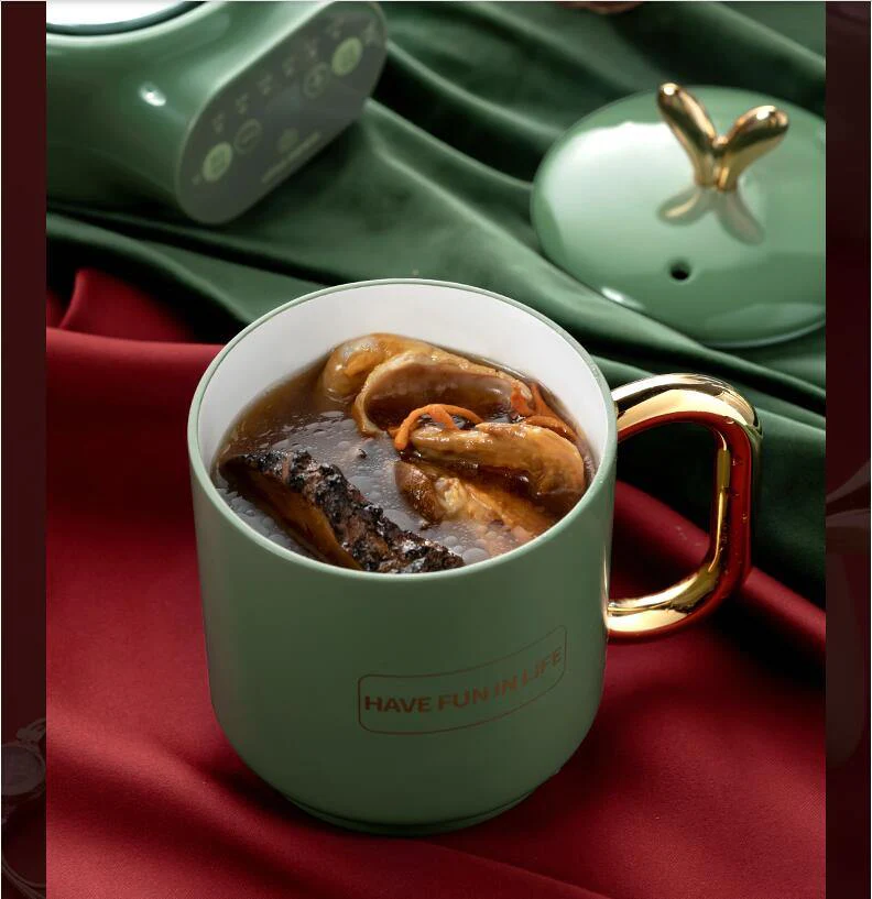 Elegant Mini Electric Ceramic Kettle - Image 3