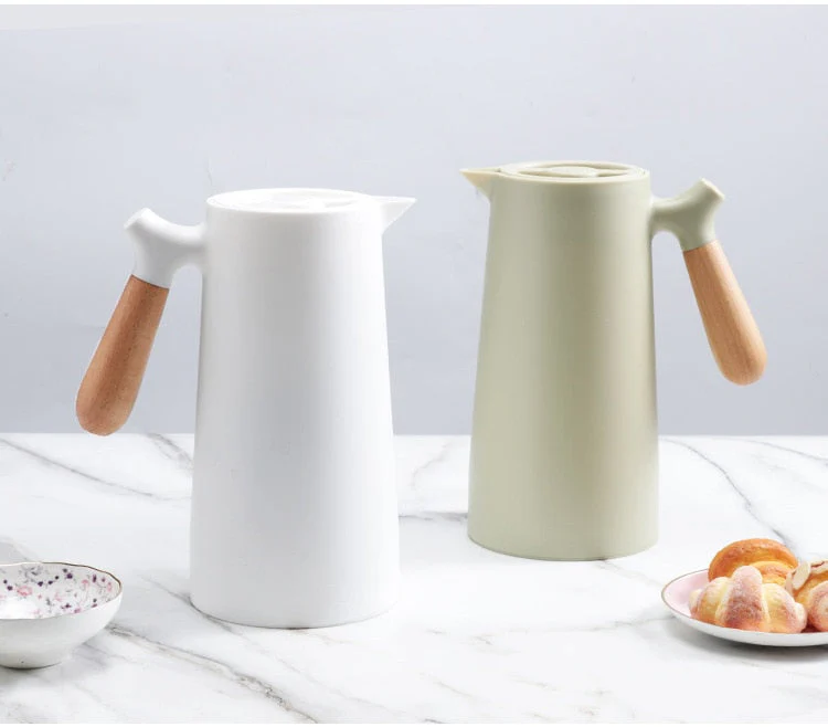 Elegant Minimal Matte Teapot Thermos - Image 3