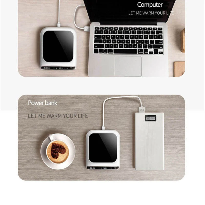 Elegant Smart USB Mug Warmer Coaster - Image 7