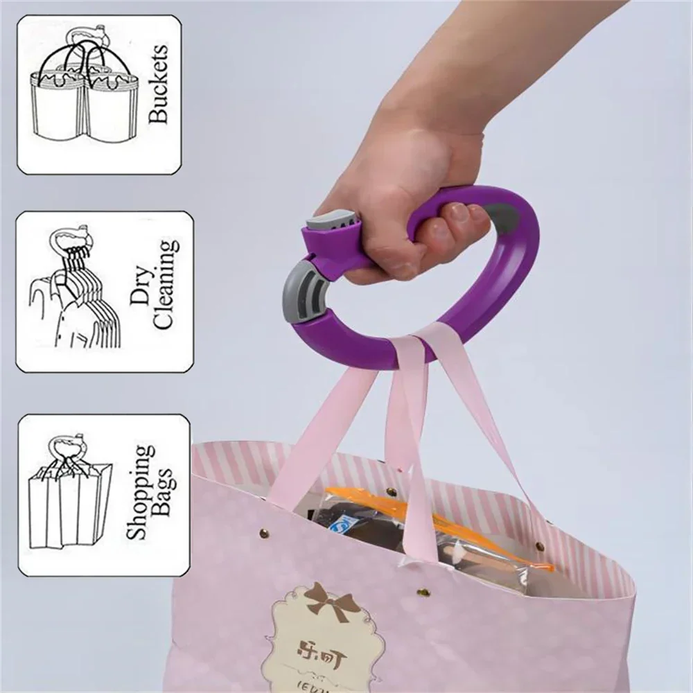 Ergonomic Anti-Slip Portable Shopping Bag Carrier Handle - Image 4