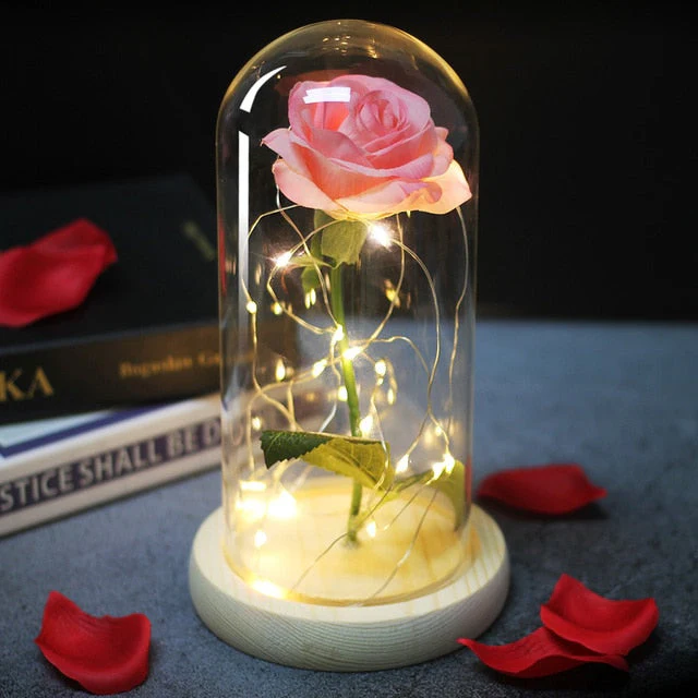 Eternal Artificial Rose Glass Dome - Image 24