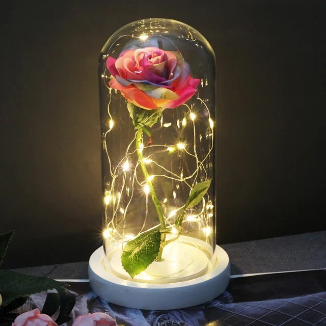 Eternal Artificial Rose Glass Dome - Image 31