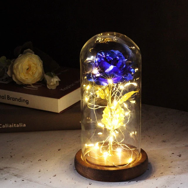 Eternal Artificial Rose Glass Dome - Image 35