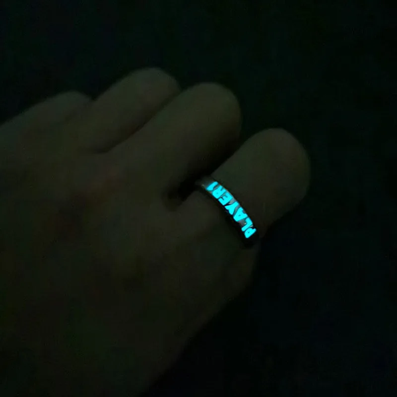 Eternal Love Luminous Heart Couple Gift Ring - Image 7
