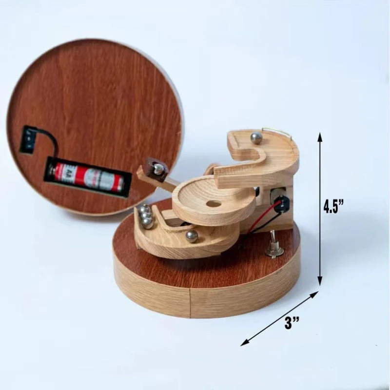 Eternal Motion Wooden Marble Machine - Image 6