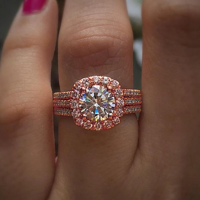Eternal Sparkle Romance Sophisticated Ring - Image 2