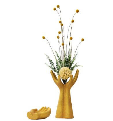 European Hand Model Ceramic Vase Decoration - Image 4