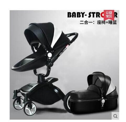 European Luxury Baby Stroller 2 and 3 pcs - Image 2
