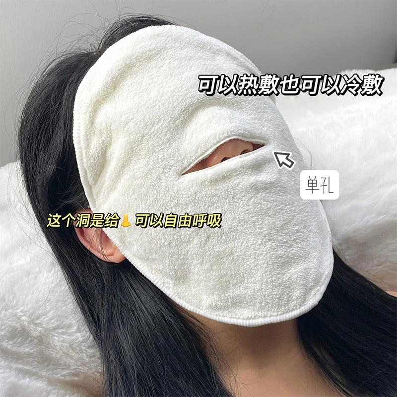 Facial Steamer Cotton Mask Face Spa Towel - Image 6