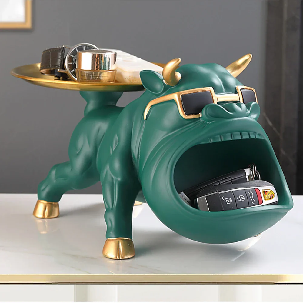 Fancy Bull Decorative Key Holder - Image 2