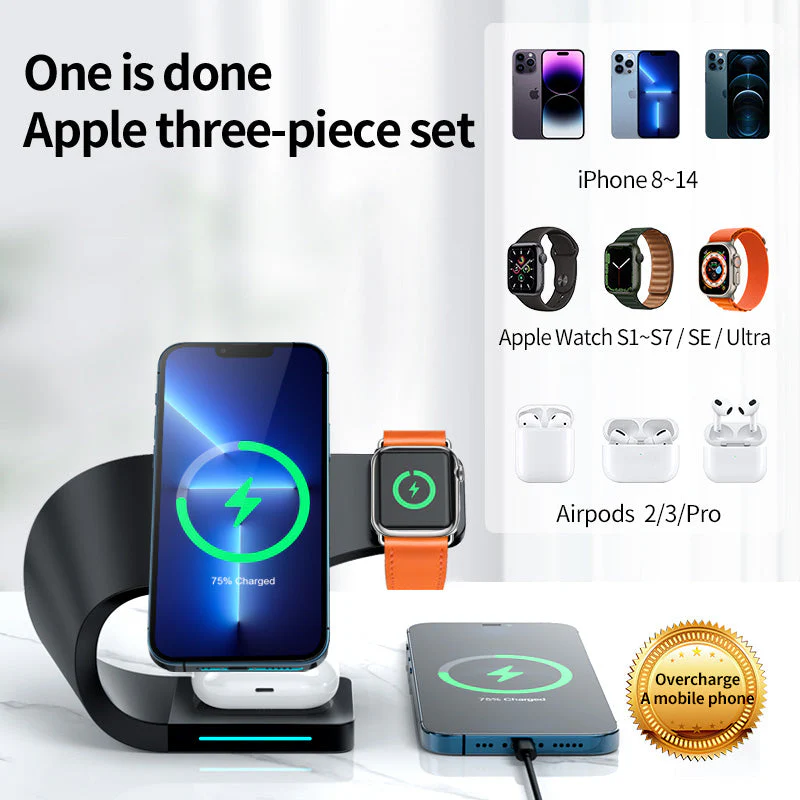 Fast Charging Compact iPhone Magnetic Charging Deck - Image 4