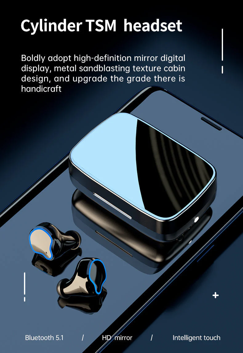 Flashlight Charging Case Wireless Noise Cancelling Earbuds - Image 9