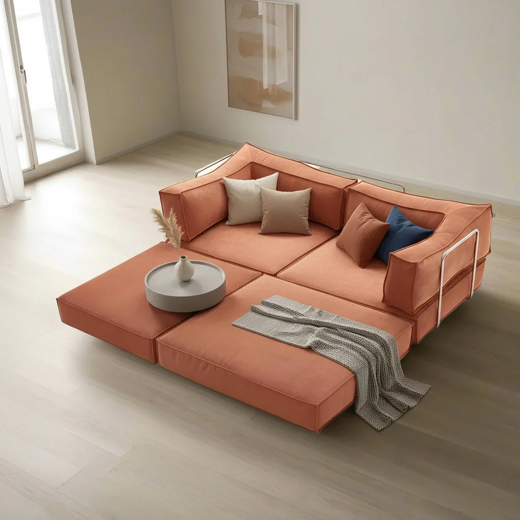 Flexible Lounge Cloud Comfort Convertible Sofa - Image 3