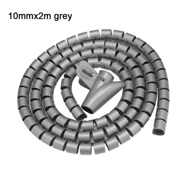 2pcs Flexible Spiral Cable Storage Organizer - Image 12