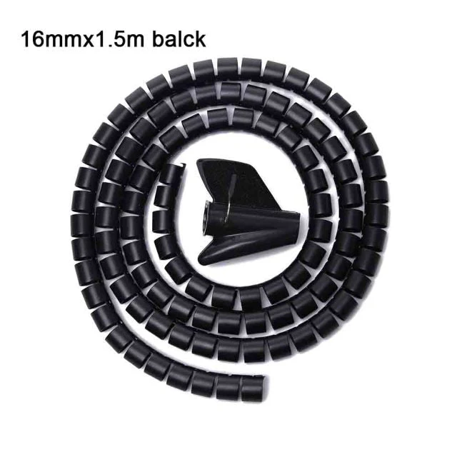 2pcs Flexible Spiral Cable Storage Organizer - Image 18