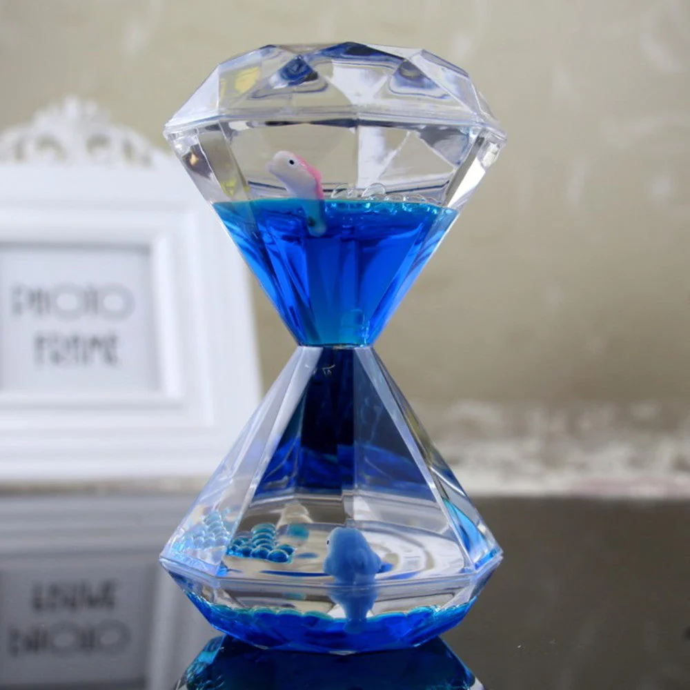 Floating Aqua Gems Liquid Motion Toy - Image 2