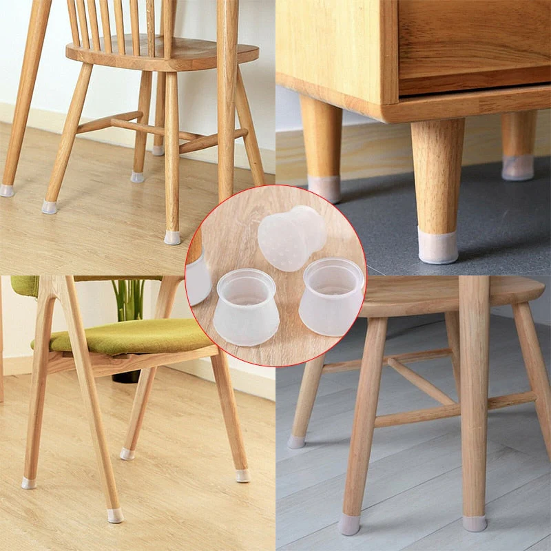 Floor Protect Elastic Table Chair Leg Cover Pads - Image 4