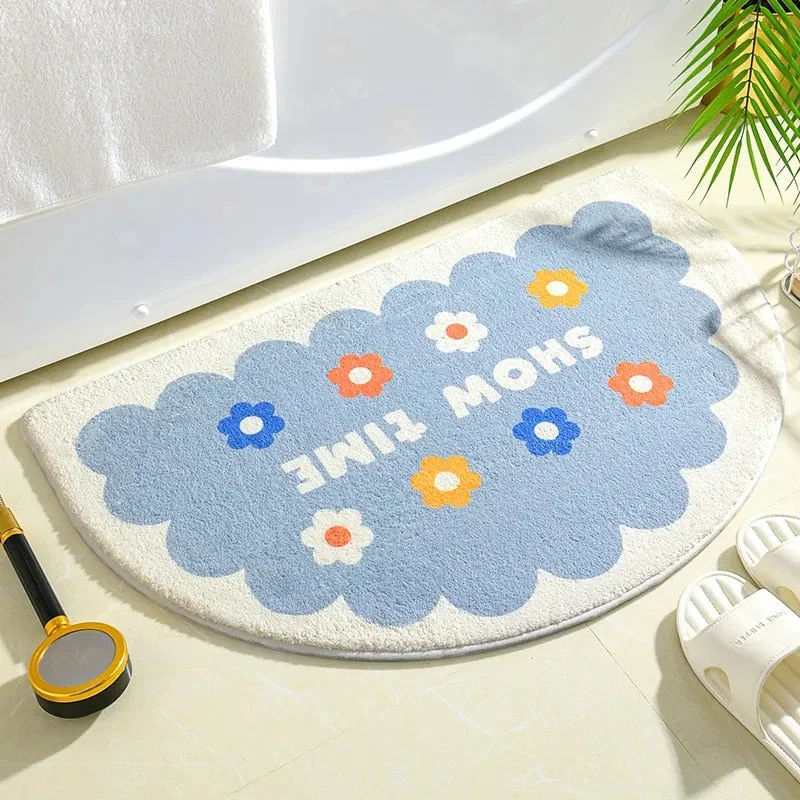 Floral Non-Slip Kawaii Doormats - Image 15