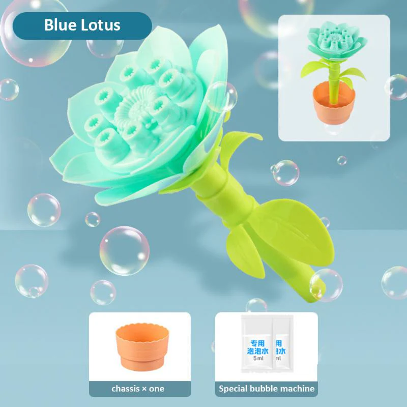 Flower Bubble Maker Toy - Image 8