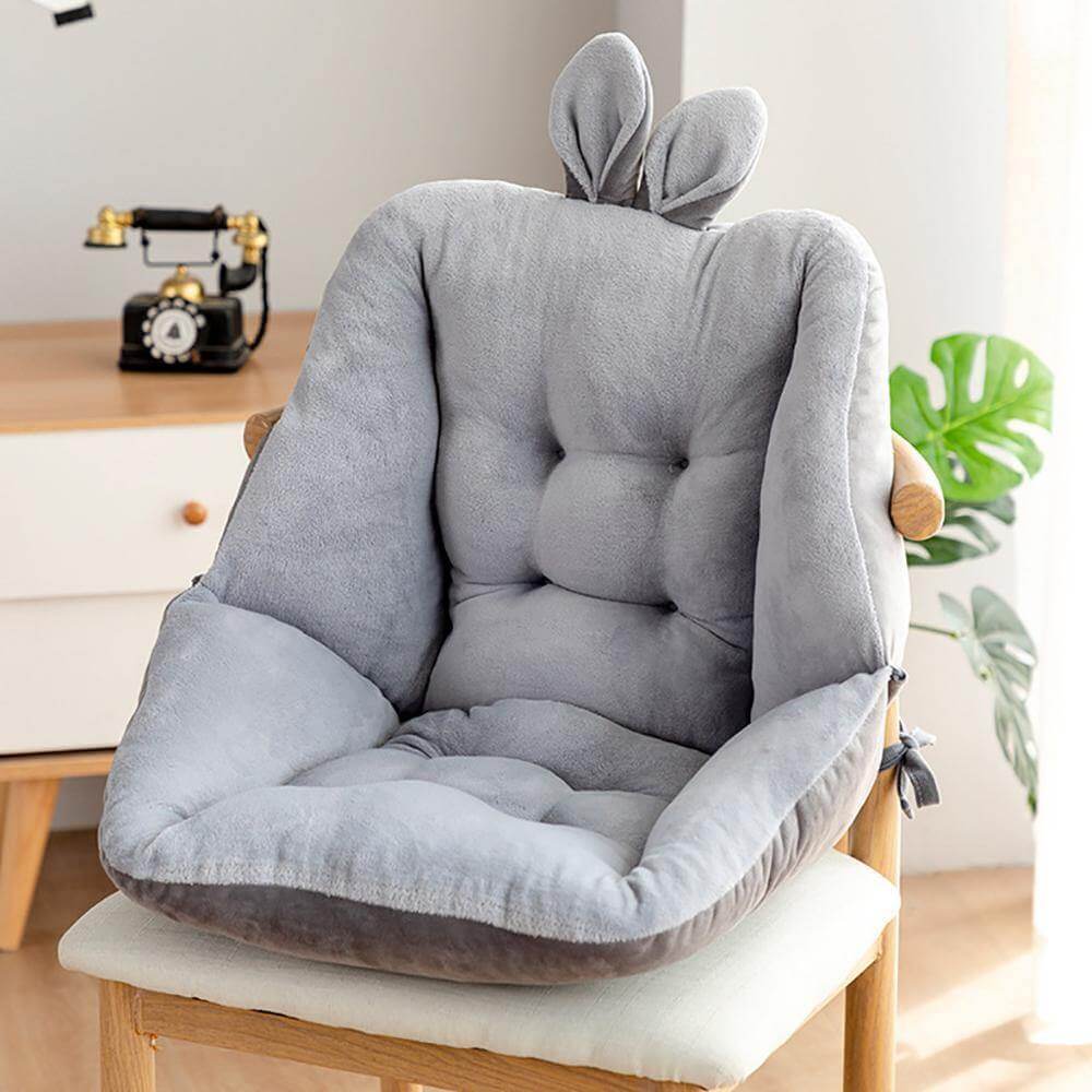 Fluffy Cute Chair Back Cushion - Image 7
