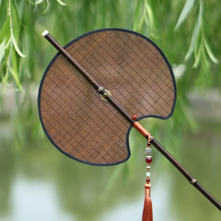 Foldable Bamboo Silk Hand Fan - Image 14