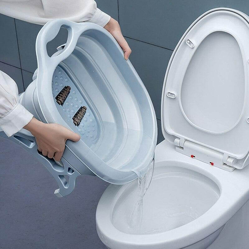 Foldable Foot Bath Massage Bucket - Image 4