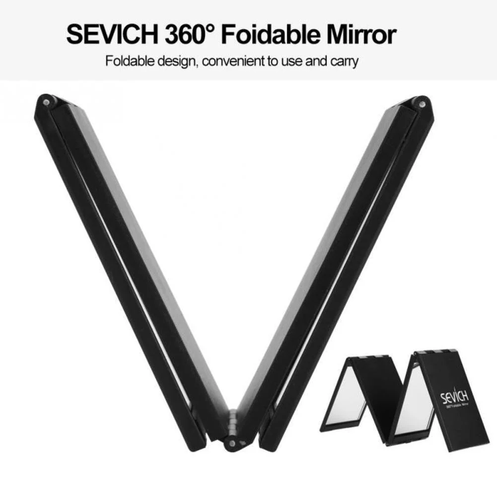Foldable Handheld Pocket Makeup Mirror - Image 8