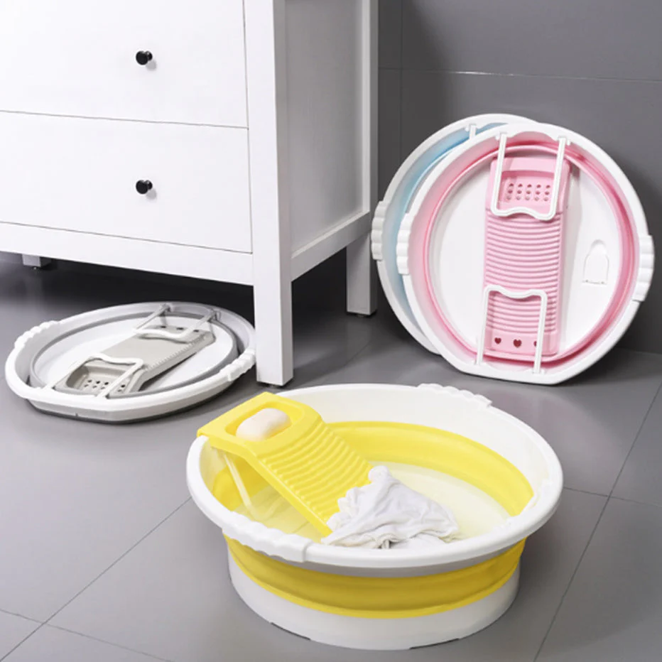 Foldable Household Laundry Mini Basin - Image 8