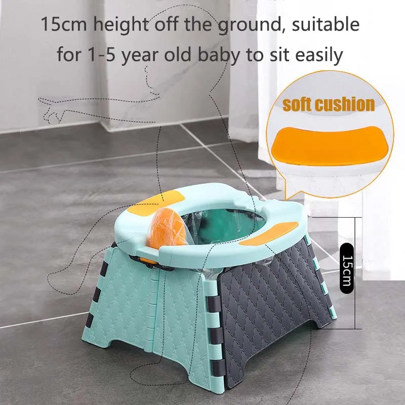 Foldable Kids Easy Potty Training Seat - Image 4