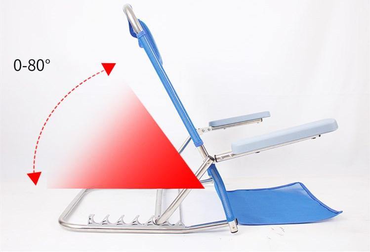 Foldable Lazy Adjustable Floor Chair - Image 3